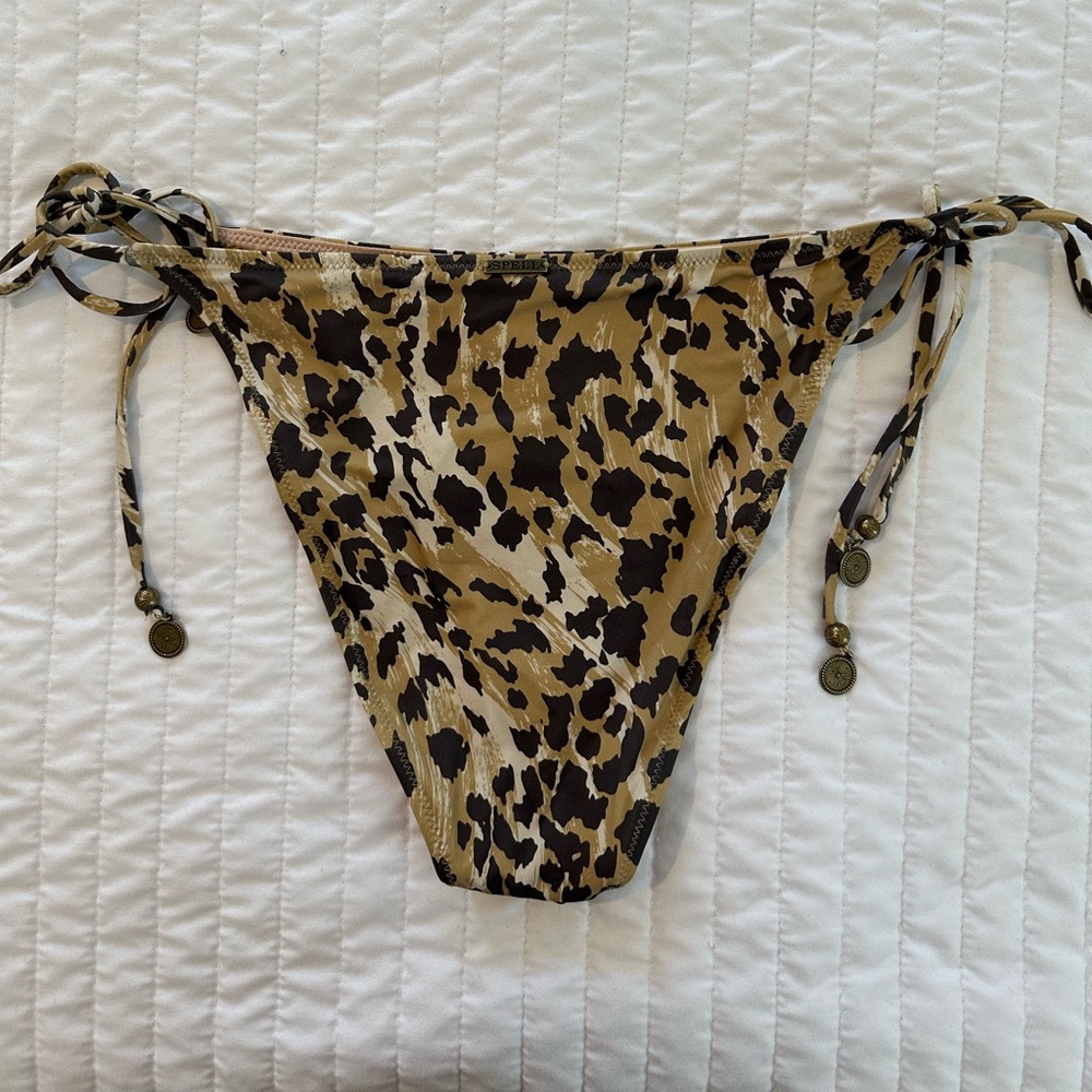 Spell - Belle Mare Side Tie Bikini Bottom - Picture 3 of 7